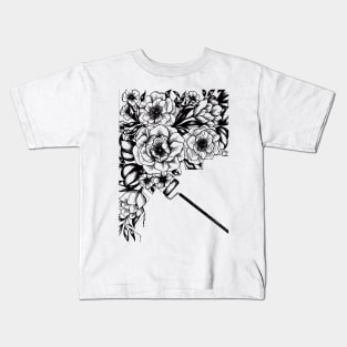 Floral Wall Kids T-Shirt